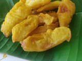 Chakka pazham pori | Jackfruit fritters
