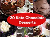 20 Keto Chocolate Dessert Recipes for Chocolate Lovers