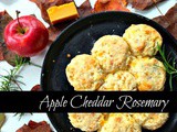Apple Cheddar Rosemary Biscuits and the Things i Never Saw Myself Doing