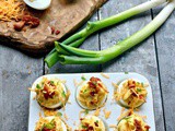 Best Deviled Egg Recipe, Loaded with Bacon and Cheese