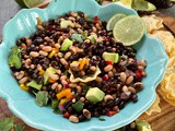 Black Eyed Peas Cowboy Caviar Recipe with Pickled Onion