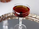 Bourbon Manhattan, a Red Carpet Drink