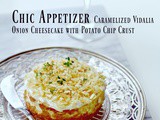 Caramelized Onion Cheesecake Appetizer