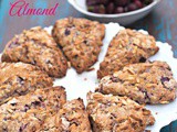 Chocolate Cherry Almond Scones Recipe