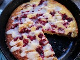 Coconut Flour Lemon Raspberry Cake (Paleo, Keto)