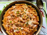 Creamy Sausage Ragu with Pasta (made fast)