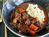 Dutch Oven Easy Beef Bourguignon, Paleo, Keto Friendly