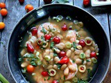 Easy Shrimp White Bean Soup, and My Pantry Hacks