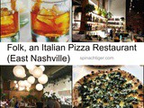 Folk Restaurant, Upscale Wood Burning Pizza in East Nashville