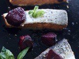 Ginger Roasted Salmon with Orange Roasted Beets