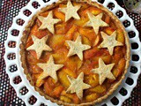 Gluten Free Peach Tart, Sugar Free