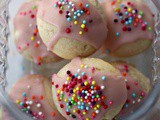 Gluten Free Ricotta Cookies, Pomegranate Glaze