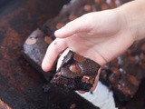 Gooey Chocolate Fudge Brownies, Gluten Free