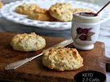 Grain Free Biscuits, Low Carb, Keto with Video