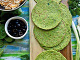 Grain Free Keto Spinach Tortillas Recipe