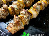 Greek Chicken Kabobs with Easy Marinade