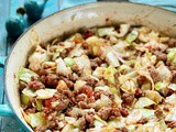 Ground Beef Cabbage Stir Fry