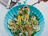 Healthy Asparagus Chicken Pasta Recipe, with Lemon, Gluten Free Option