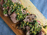 How to Cook Roast Lamb and Mint Pistachio Pesto