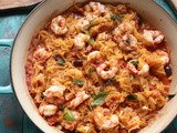 Italian Spaghetti Squash Shrimp Recipe