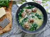 Italian Wedding Soup Recipe with Proscuitto Meatballs