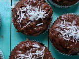 Keto Almond Joy Cupcakes