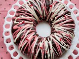 Keto Chocolate Raspberry Bundt Cake, Raspberry Ganache