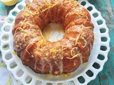 Keto Lemon Butter Bundt Cake with Lemon Butter Glaze