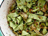 La Fritteda, Pasta with Fava Beans, Fennel, and Onions