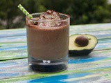 Low Carb Chocolate Smoothie with Avocado (Keto Friendly)