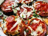 Low Carb Eggplant Parmesan Pepperoni