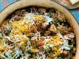 Low Carb Italian Sausage Recipe with Spaghetti Squash