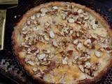 Low Carb Peach Almond Tart, Gluten Free