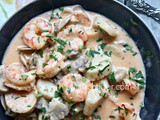 Mixed Seafood in Wine Butter Sauce