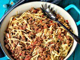 Pork and Peach Bolognese