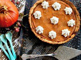 Pumpkin Pie, Low-Carb, with Almond Flour Tart Crust