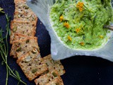 Ricotta Peas Pesto Appetizer