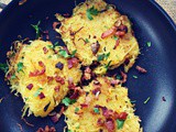 Spaghetti Squash Hash Browns