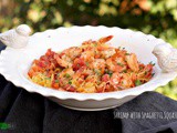 Spaghetti Squash with Shrimp and How to Shop at aldi’s