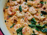 Spicy Tuscan Shrimp