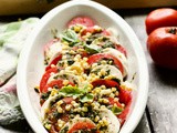 Summer Caprese Salad with Fresh Corn