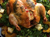 Thanksgiving Roast Chicken, Zuni Cafe Style with Bread Salad