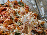 Three Cheese Pasta Chicken Bake with Our Favorite Gluten Free Pasta