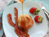 Two Ingredient Pancakes, Low Calorie, Paleo, Grain Free, Gluten Free