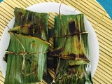 Meen Pollichadu/ Steamed Fish in Banana Leaf