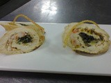 Chicken stuffed with shrimps and spinach