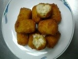 Potato n cheddar cheese croquettes