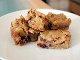 Chocolate & Cranberry Blondies