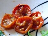 Grilled Halloumi & Slow-Roast Tomato Salad