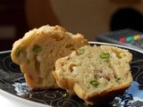 Pea, Ham & Feta Muffins